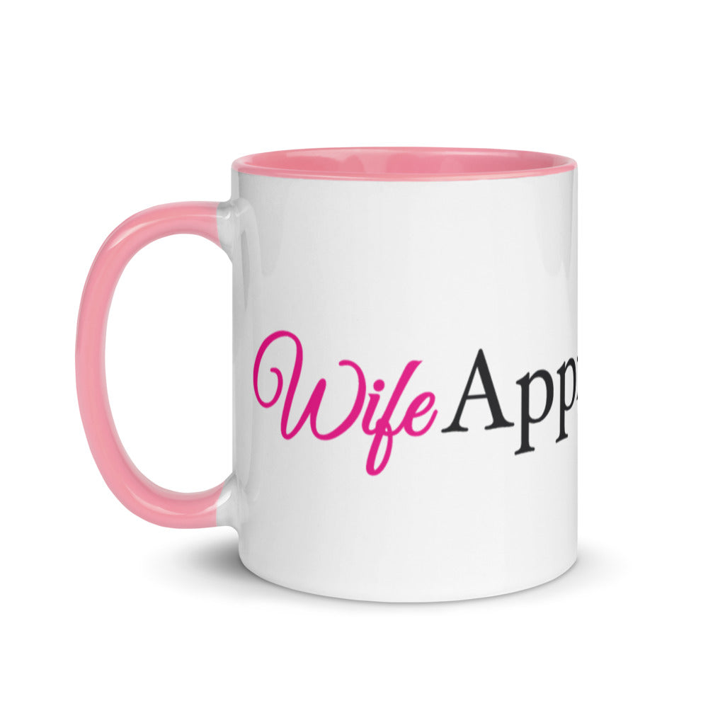 Wife Approved Mug with Color Inside