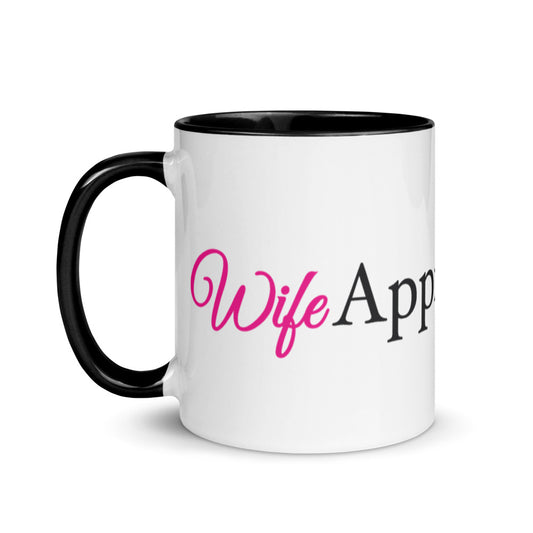 Wife Approved Mug with Color Inside